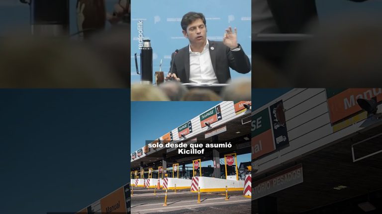 Al comenzar el periodo estival, se aprueba un incremento del 23% en las tarifas de peaje hacia destinos costeros por parte de Kicillof