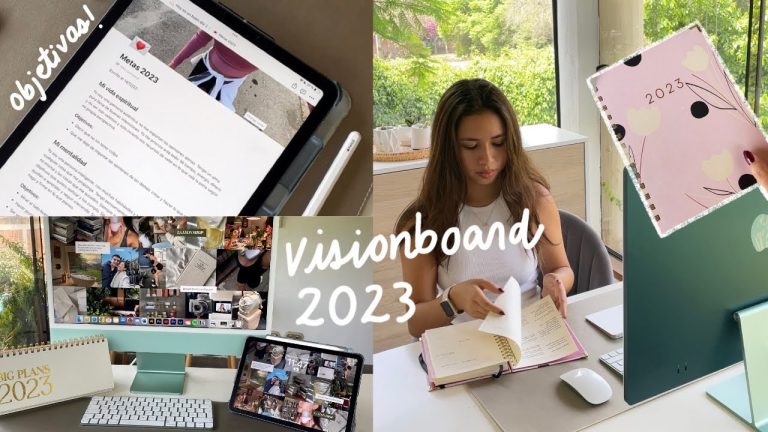 Tabla de visualización: la técnica para manifestar objetivos para el próximo año que está triunfando en las plataformas digitales