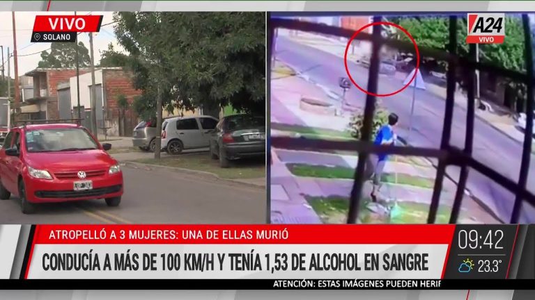 Conductor ebrio atropella a tres mujeres que regresaban de la iglesia, causando una muerte