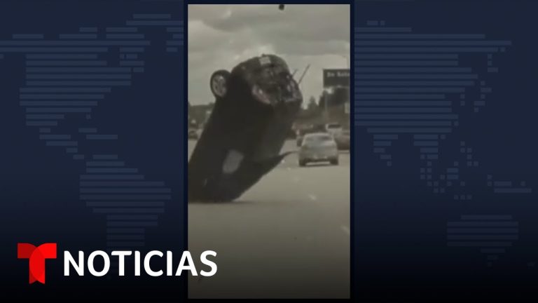 Empresario fugitivo causa impactante accidente y se aleja caminando por la carretera