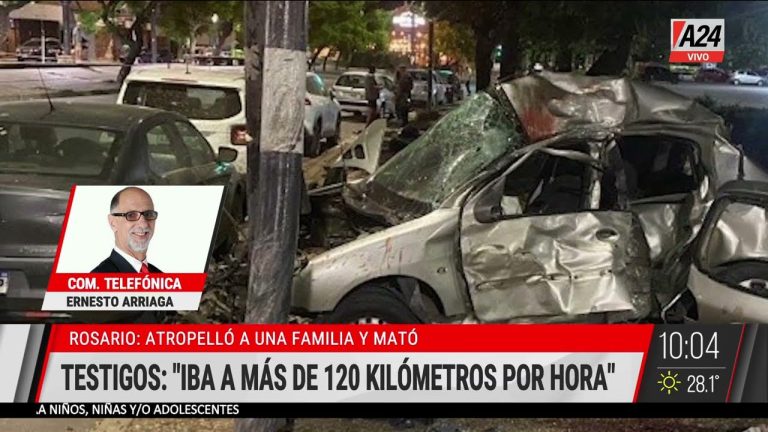La tristeza del padre de la joven atropellada en Rosario y el acto que protegió a una niña de 6 años