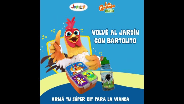 Libros de Bartolito y kits de vianda: Jardín de Genios ayuda a los niños en su regreso a clases