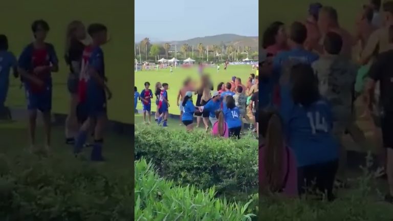 Queda paralizado después de una agresión en un partido de fútbol: arrestan al agresor durante un trámite