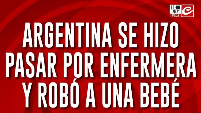 Roba a una bebé en Paraguay: la estrategia de la argentina incluye cambio de ropa, horas de paseo y una excusa increíble