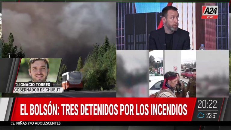 Arrestan a sospechosos por incendio en una estancia de Chubut vinculados a la RAM