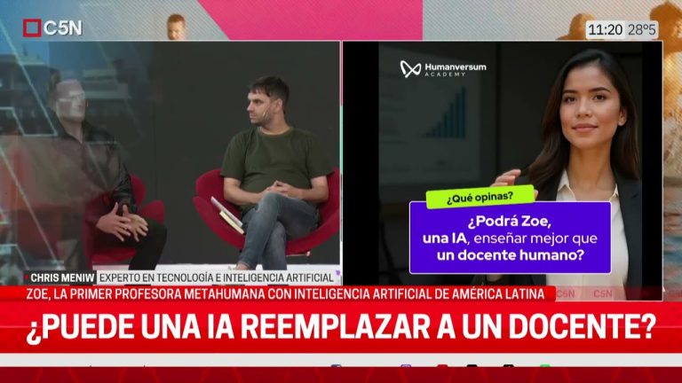 Descubre a Zoe, la pionera en educación con inteligencia artificial creada por un argentino en Latinoamérica
