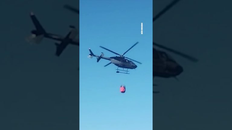 El avance del fuego en el parque Lanín continúa afectando más de 2500 hectáreas en la Patagonia