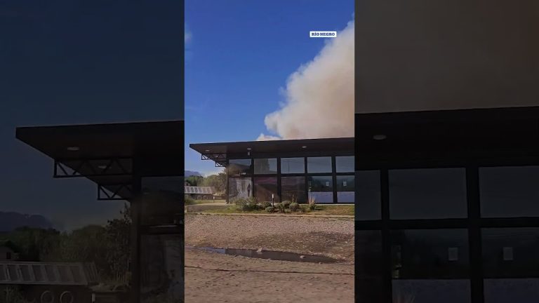 Fuego descontrolado en El Bolsón: aumenta la evacuación y arrestan a un hombre por encender fogata en zona forestal