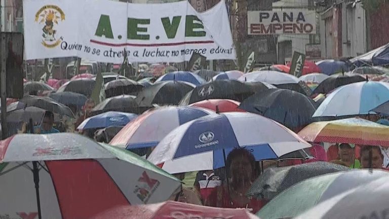 Gremios de profesores rechazan propuesta de sueldos; Gobierno sostiene que huelga tiene motivaciones políticas