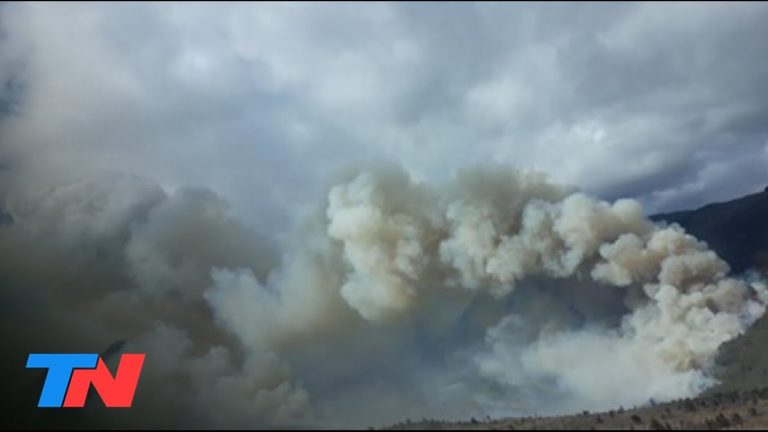 Rescate de mochileros en El Bolsón: noche de tensión y caminata de seis horas por incendio fuera de control