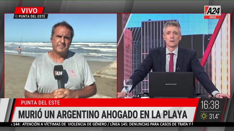 Turista argentino agrede a socorrista que salvó a su hijo en Punta del Este