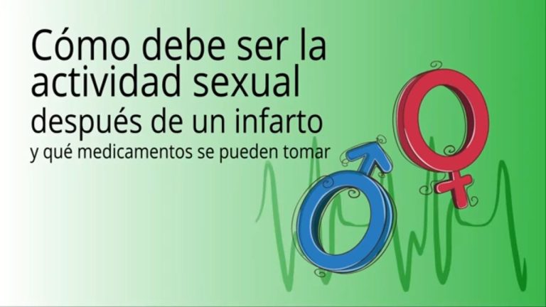 Cuánto tiempo esperar para reanudar la actividad sexual después de un ataque cardíaco