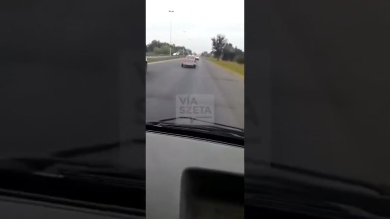 Graba a su hijo de 7 años conduciendo de noche y comparte el video en redes