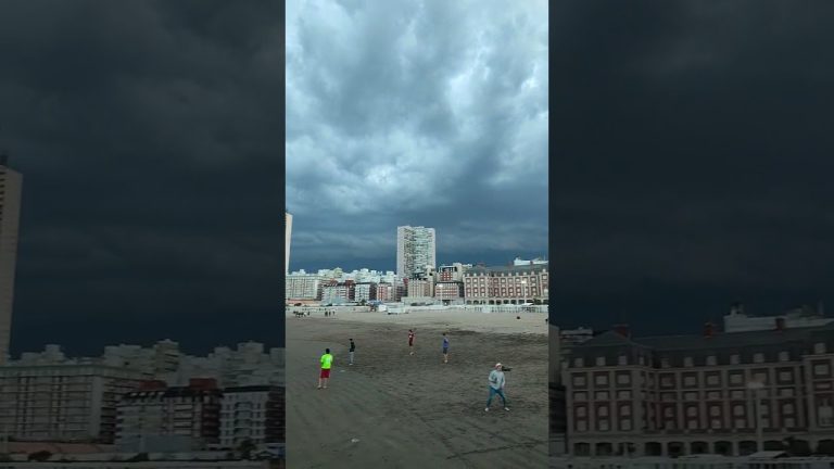 Tormenta intensa provoca inundaciones en el centro de mar del plata y zonas de la costa atl&aacute;ntica
