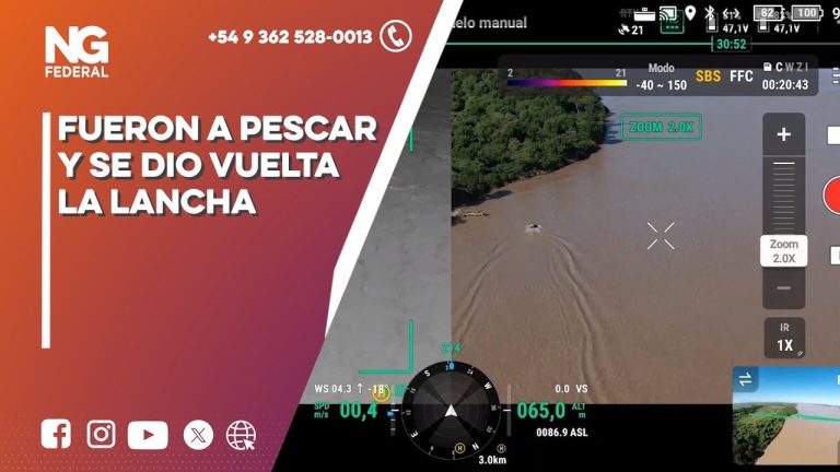 Tr&aacute;gico accidente de pesca: vuelco de lancha deja un fallecido y dos desaparecidos entre amigos