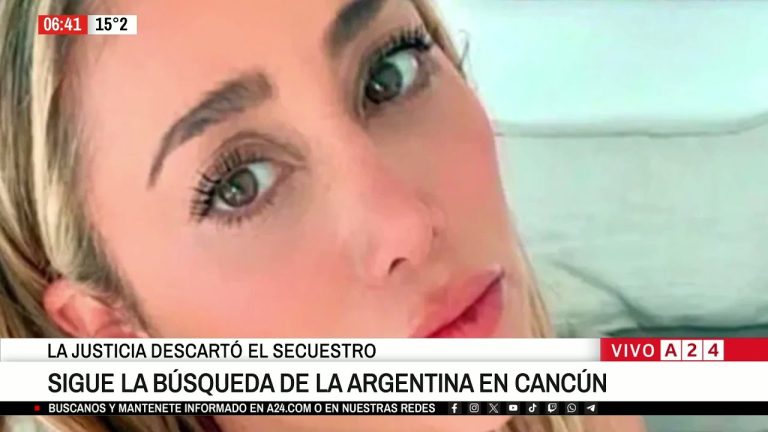 Aparece con vida la empresaria argentina desaparecida en México