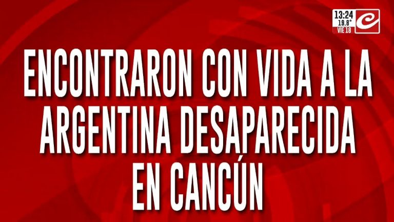 La mujer argentina que estuvo desaparecida en M&eacute;xico relata haber huido a la selva por amenazas