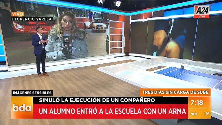 Preocupación en escuela de Florencio Varela: estudiante lleva pistola y 150 balas, investigan posible intento de ataque