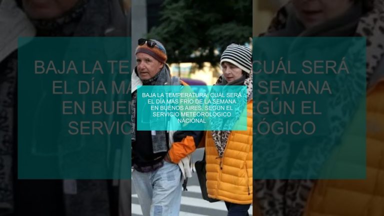 Prevén que el viernes tendrá la temperatura más baja del año en el AMBA: descubre los pronósticos del termómetro