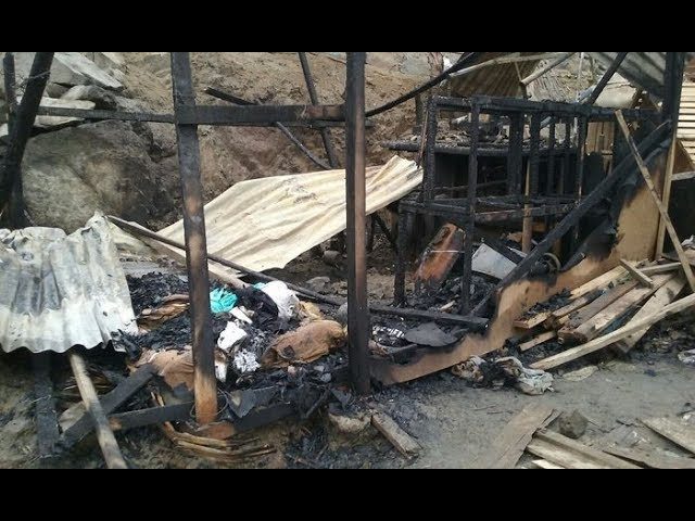 Tres menores pierden la vida en incendio y colapso de vivienda en San Fernando