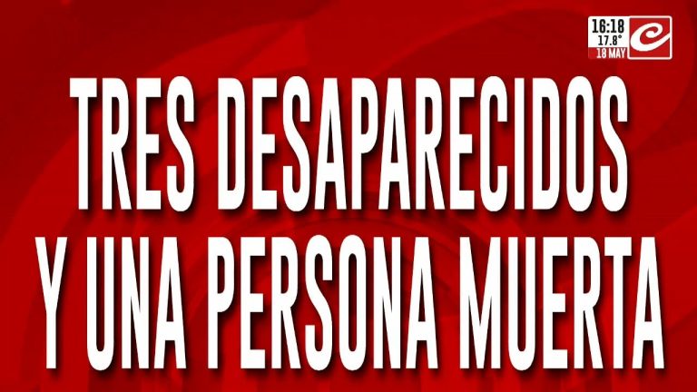Encuentran sin vida a la comerciante desaparecida en Rojas; la inundación ya deja tres fallecidos