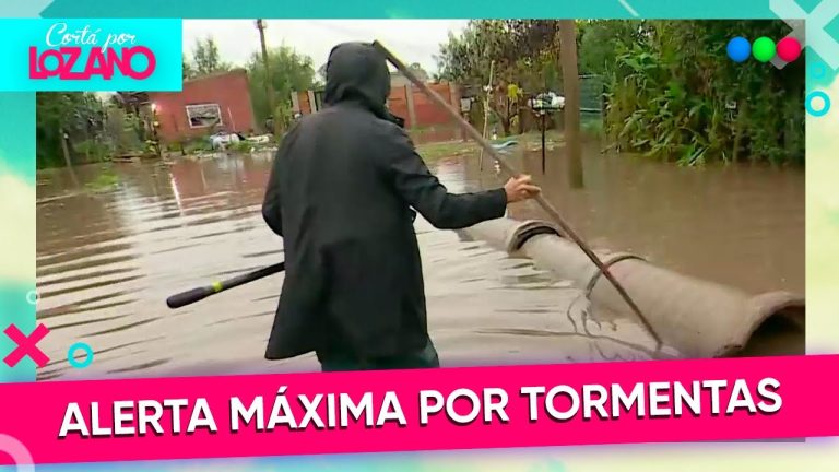Lluvias e inundaciones en Buenos Aires: autobús permanece atascado en el agua por más de 20 horas