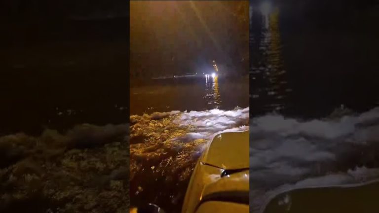 Precaución en Zárate: el alcalde aconseja evitar salidas innecesarias debido a intensas lluvias e inundaciones