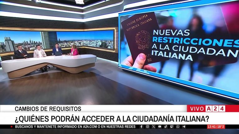 Restricciones en nueva legislación italiana excluyen a muchos argentinos del proceso de obtención de ciudadanía