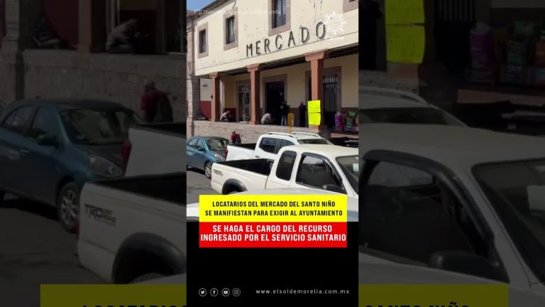 Confiscación masiva en el mercado: los vendedores se manifiestan en protesta.