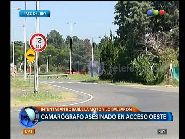 Ataque en directo a equipo de Telefe: hieren a camarógrafo y atropellan a alguien durante huida