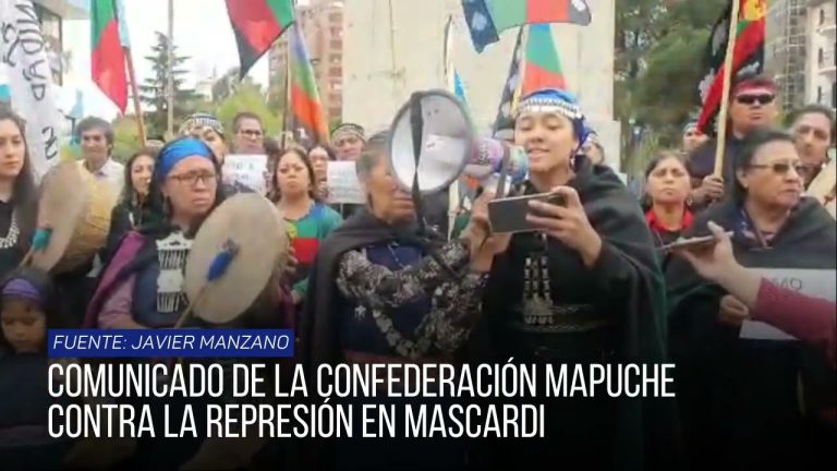Desalojo de protesta mapuche en sede gubernamental de Neuquén deja 17 arrestados