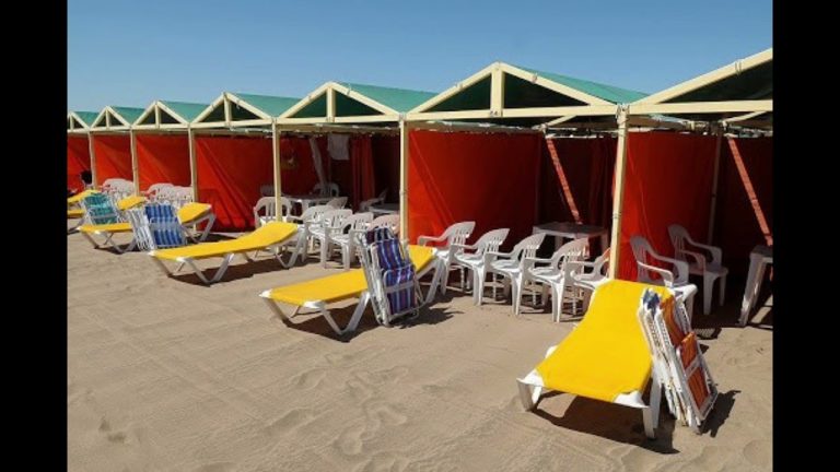 Durante la ola de frío, un balneario de Punta Mogotes anuncia precios de carpas para el verano en Mar del Plata