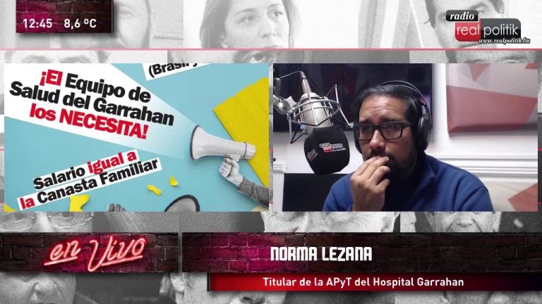 Empleados del hospital Garrahan inician huelga de un día y protestan por aumento salarial.
