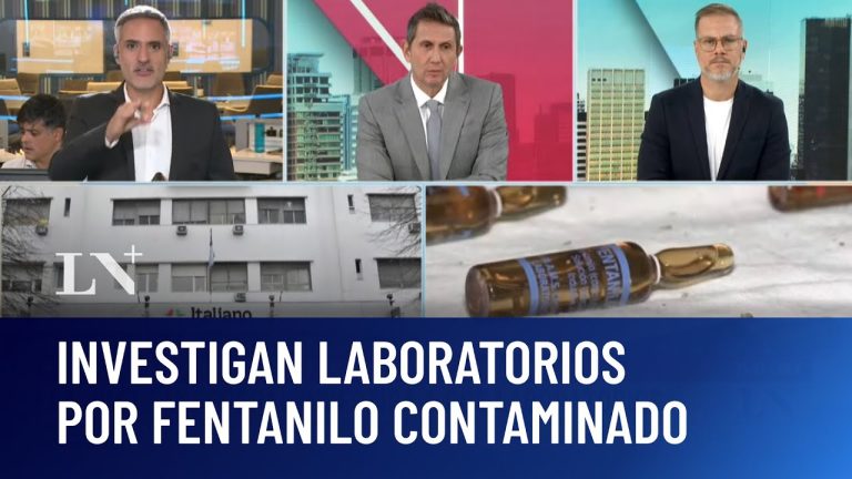 Expertos determinarán si el fentanilo del laboratorio de García Furfaro está vinculado a 52 muertes