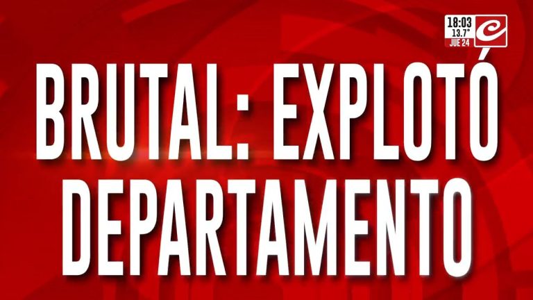 Explosión impacta viviendas en complejo residencial de Florencio Varela