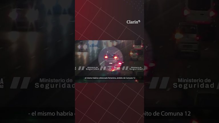 Hombre huye sin pagar en gasolinera de Saavedra, atropella a dos mujeres y es detenido en Retiro