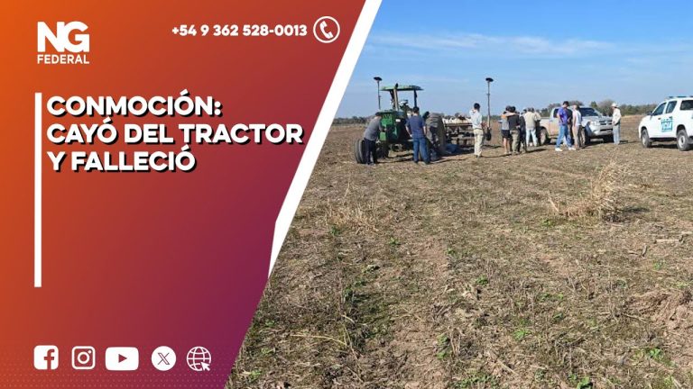 Mujer de l&iacute;der de la Federaci&oacute;n Agraria en Chaco fallece en ins&oacute;lito accidente con tractor conducido por su esposo