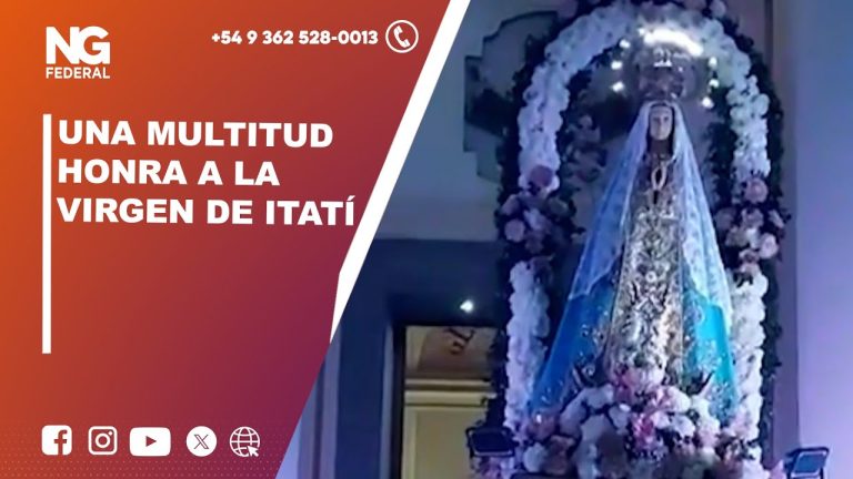 Multitud de devotos asistieron a la celebración de la santa patrona de Itatí