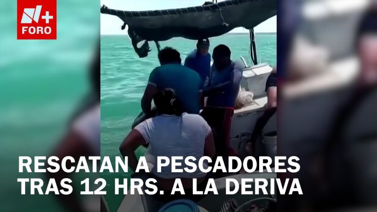 Seis pescadores sin autorizaci&oacute;n son rescatados tras 20 horas a la deriva