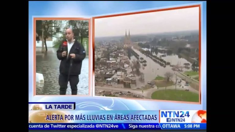 El gobierno presenta un programa de asistencia de $ 10.000 millones para damnificados por inundaciones en Buenos Aires