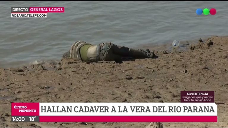 Hallan en Rosario el cadáver de un joven desaparecido en el Río Paraná hace cinco días
