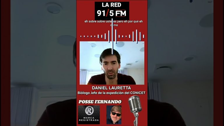 Investigación marina del conicet: "Fue impactante", dice el jefe científico.