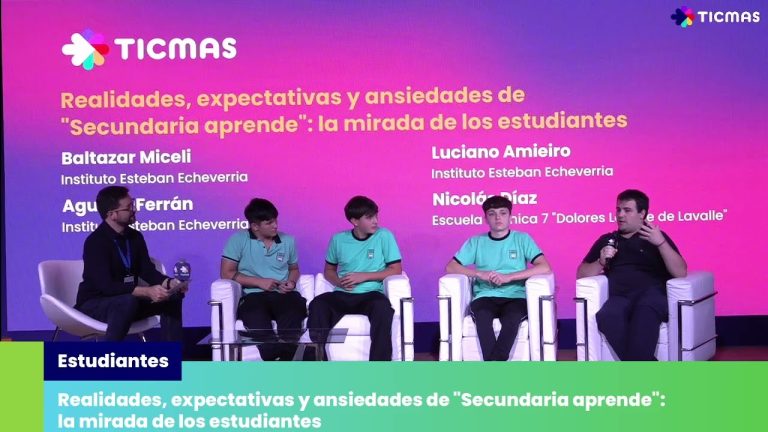 La expectativa de los estudiantes ante la apertura de una secundaria innovadora y las demandas del cuerpo docente