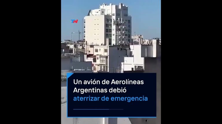 Avión de Ethiopian Airlines vuela bajo sobre La Matanza y realiza aterrizaje de emergencia en Ezeiza