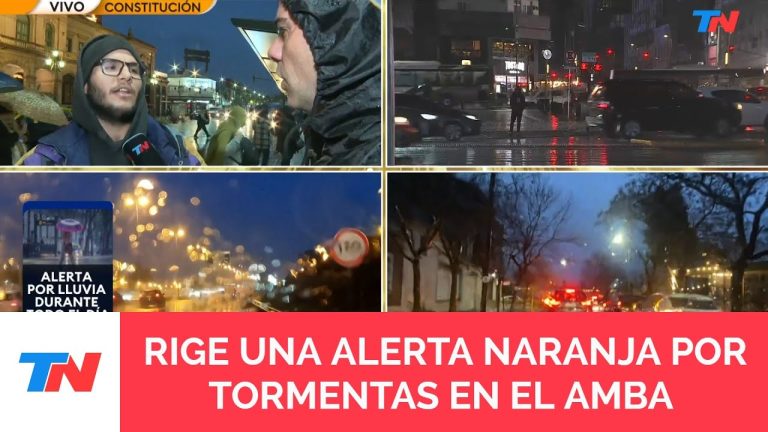 Clima gélido con lluvias persistentes en Buenos Aires: horarios del posible agravamiento según el informe del SMN