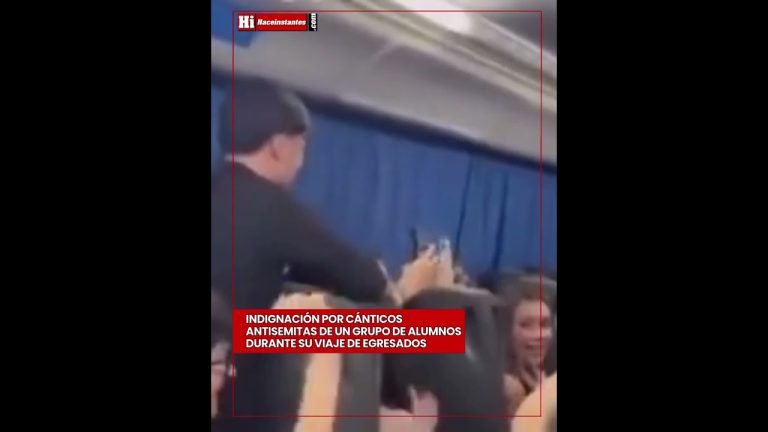 Controversia por cánticos discriminatorios de estudiantes en viaje de fin de curso