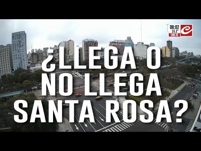 Duración de las lluvias en Buenos Aires y previsiones del tiempo para la semana en relación con la tormenta de Santa Rosa