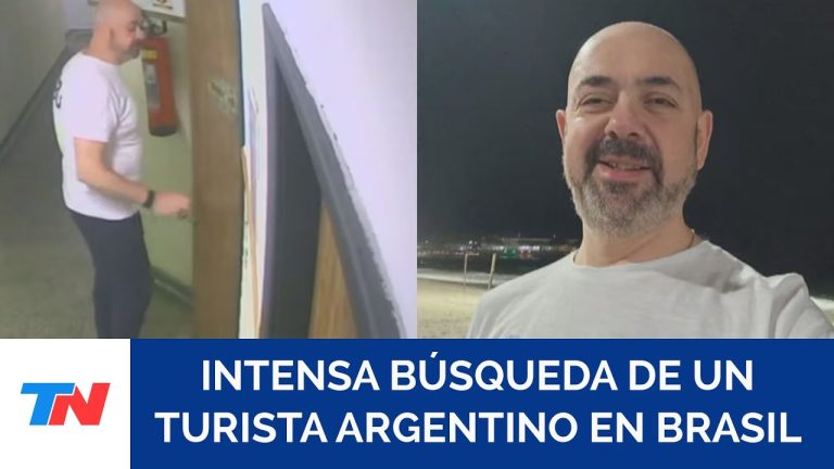 Nuevo video de Alejandro Ainsworth, el viajero argentino hallado sin vida en Río de Janeiro