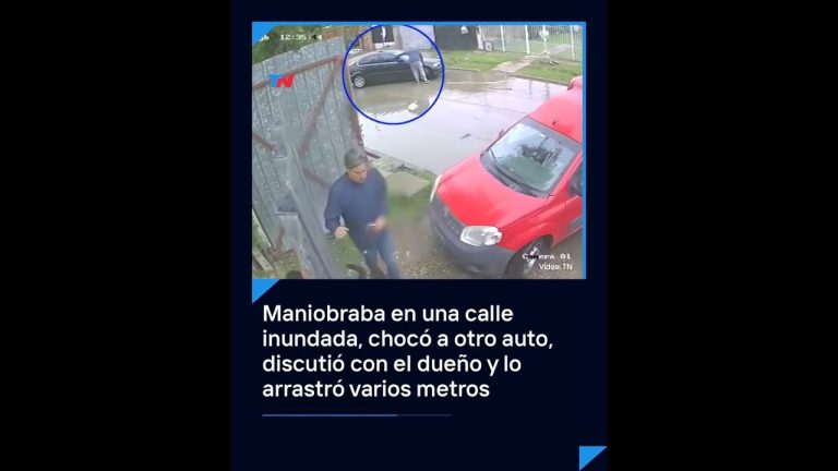 Altercado con un conductor: arrastró a un hombre sobre el capó de su coche por seis cuadras