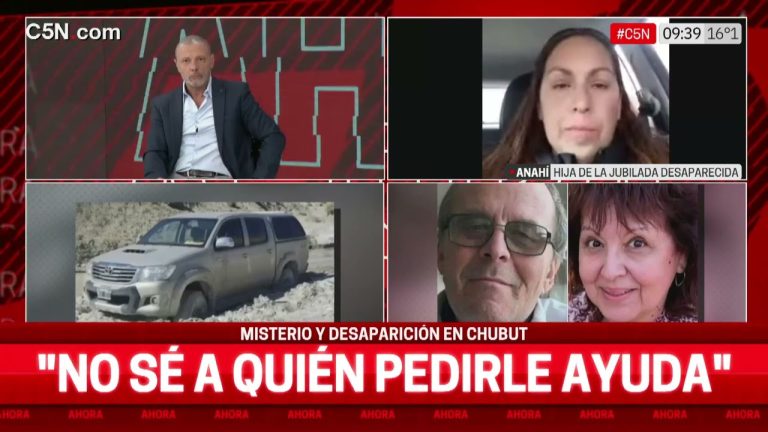 Desaparición de una pareja de jubilados durante su escapada romántica en Chubut lleva ya una semana